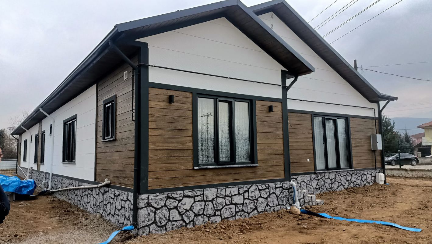 271M2 4+1 İkiz Villa Projemiz